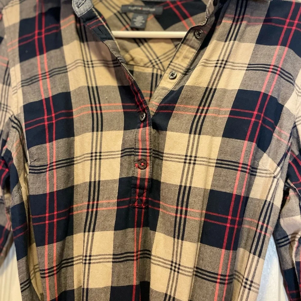 Tommy Hilfiger Front Tie Checkered Dress Size‎ Small🌸🌺